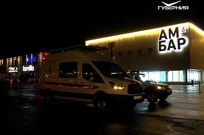 В Самаре горел торговый комплекс Амбар