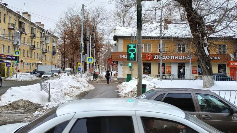 В Самаре пешеходам добавили время на пересечение Победы и Краснодонской