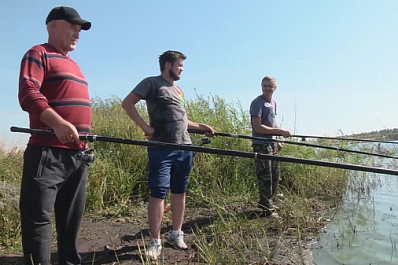 В селе Александровка прошли соревнования по спортивной ловле рыбы