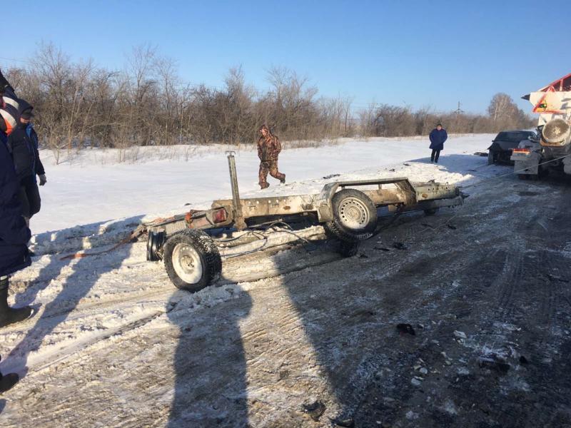 Под Самарой в ДТП с тремя легковушками пострадала женщина