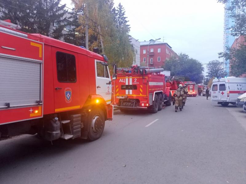 В Самарской области за три дня из горящих зданий спасли 18 человек