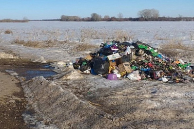 В Кинель-Черкасском районе ликвидировали незаконную свалку