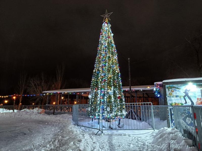 В скверах Тольятти проходят новогодние представления