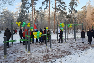 В Тольятти открыли две спортплощадки по проекту "СОдействие"