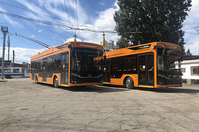 В Самару привезли 22 новых троллейбуса "Адмирал" с USB-портами, розетками и кондиционерами