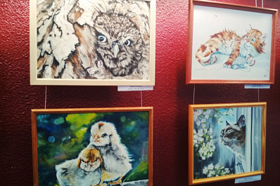 В Самаре открылась выставка картин актера "СамАрта" Юрия Землякова