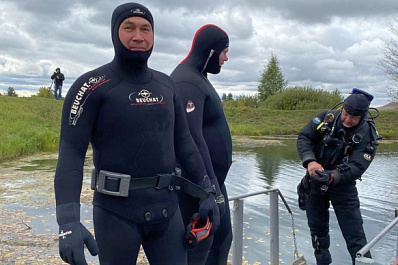  В Сергиевском районе прошли соревнования по фридайвингу 