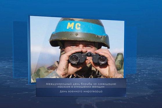 День военного миротворца. Календарь губернии от 25 ноября