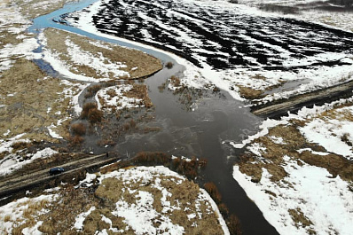 В Ульяновской области затопило 5 мостов паводковыми водами
