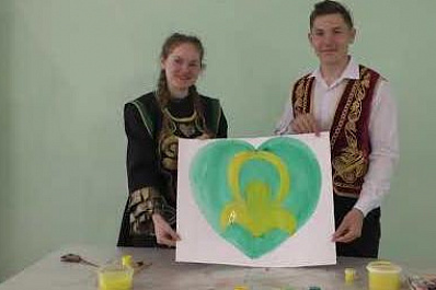 Жители Самарской области оригинально поздравили страну с Днем России