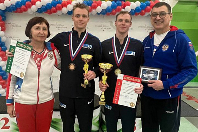 Самарец Антон Бородачев завоевал золотую медаль на всероссийских соревнованиях по фехтованию