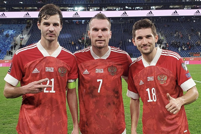 Сборная России объявила стартовый состав на матч с Хорватией