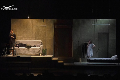 На основной сцене Самарского театра драмы показали спектакль "Катапульта"