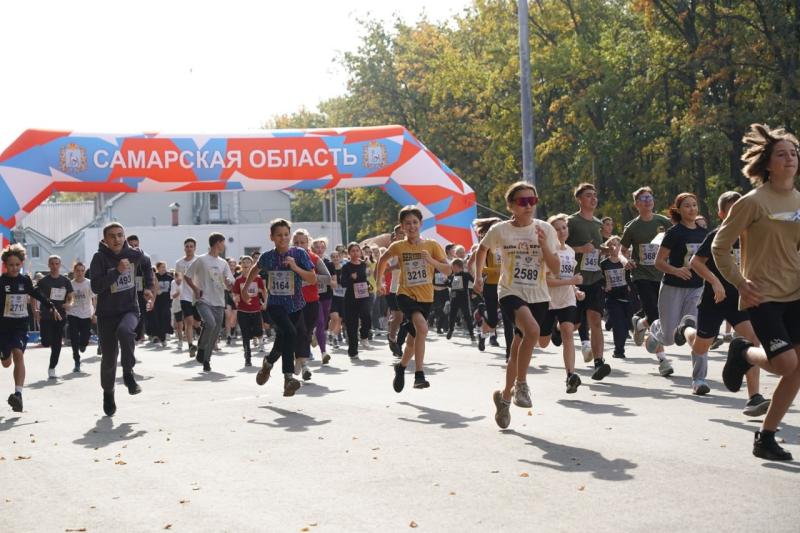 В Самаре на старты "Кросса нации" вышли 4000 человек