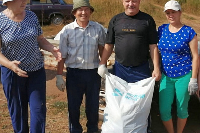 В Шенталинском районе провели экологическую акцию 