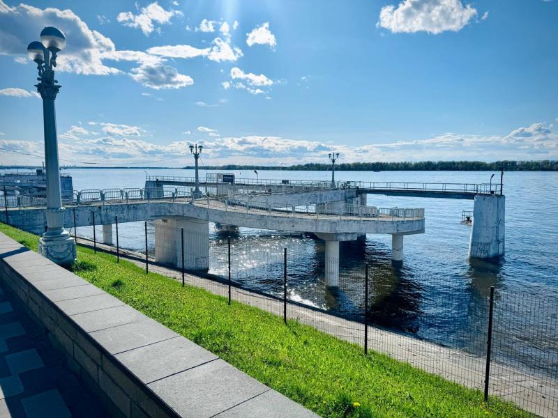 В Самаре определят ответственных за бесхозные участки на набережной у речного вокзала