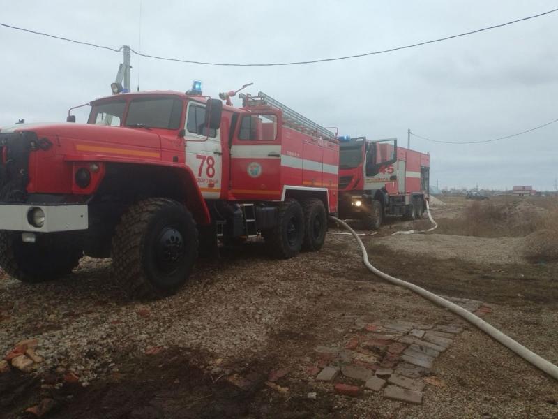 В Волжском районе Самарской области сгорел частный дом