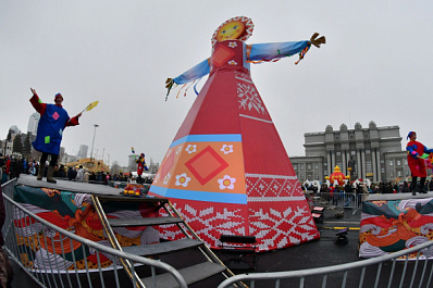 Самарцы увидят созданные ими маслены на площади Куйбышева