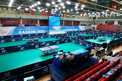 Теннисисты из Самарской области участвуют в Играх стран СНГ