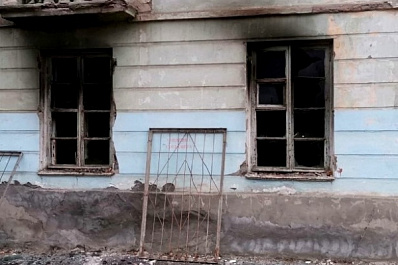 Двое детей пострадали на пожаре на улице Вольской в Самаре