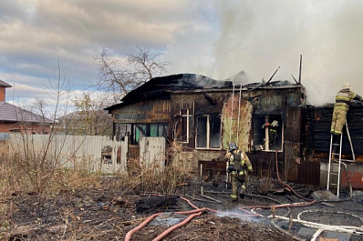 В Сызрани во время пожара погиб ребенок