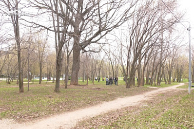 Самарцы привели в порядок территорию парка "Воронежские озера"