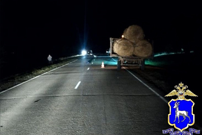 В Самарской области на трассе погиб мотоциклист после столкновения со стоящим трактором