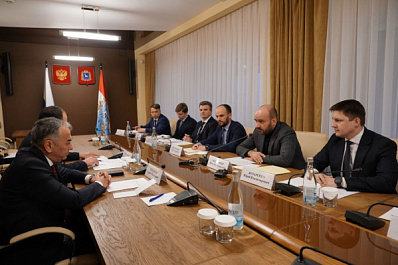 Губернатор Вячеслав Федорищев 12 марта провел встречу с делегацией Республики Узбекистан