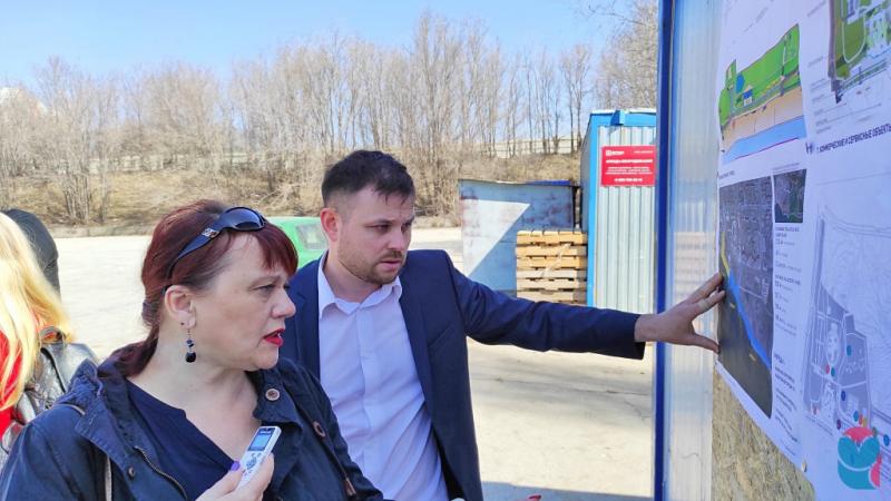 В Тольятти хотят обустроить спуски к новой набережной