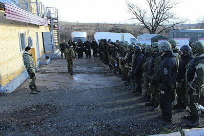 Самарский СОБР Росгвардии завершил полевой выход