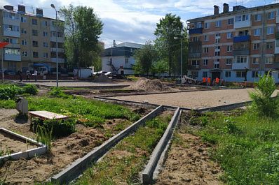 В Железнодорожном районе Самары благоустроят 3 двора