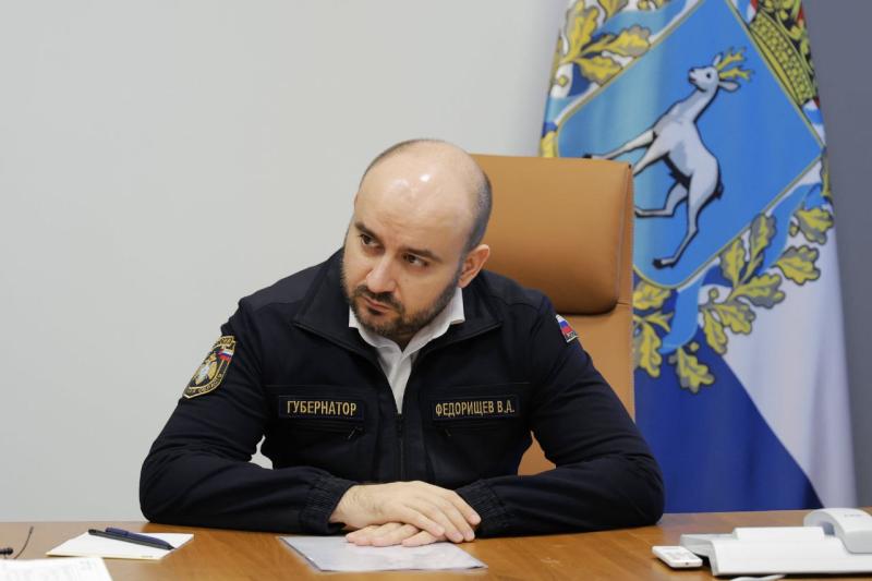 Вячеслав Федорищев провел встречу с атаманом Константином Давитьяном