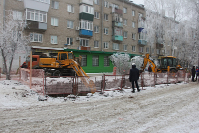 Через Волжское шоссе начали прокладывать водовод для жителей Управленческого