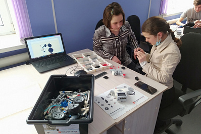 В Борском мини-технопарке "Квантум" прошел мастер-класс для учеников школ района 