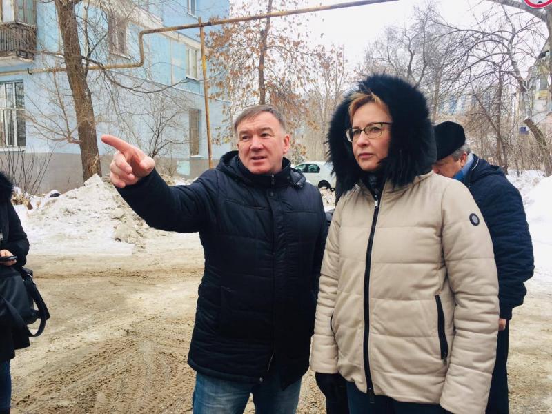Глава Самары объехала дворы Железнодорожного района