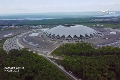 Полиция разберется с похитителями ливневок около стадиона "Самара Арена"