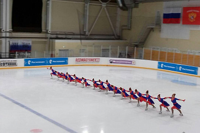 Тольяттинские фигуристки завоевали бронзу Кубка России по синхронному катанию