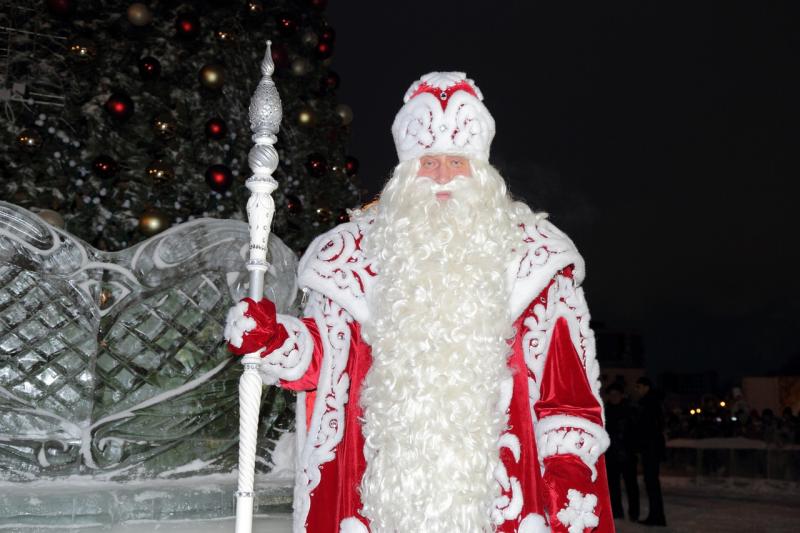 Главный российский Дед Мороз поздравил самарцев с наступающим Новым годом