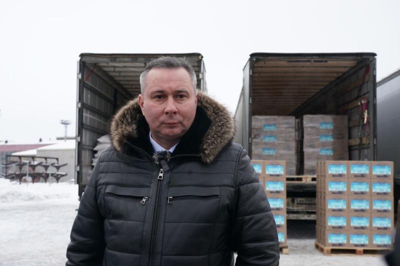 3 фуры с гуманитарным грузом: самарские речники отправили помощь жителям Курской области 