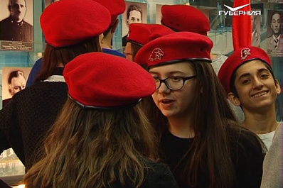 Юнармейцы самарского отряда Дозор отправились в Москву