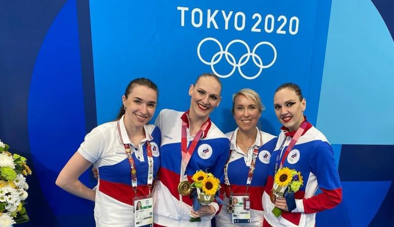 Тренер российских синхронисток Татьяна Данченко рассказала о триумфе спортсменок на Олимпиаде