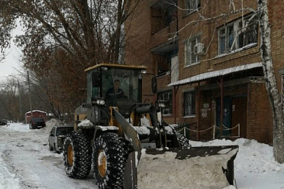 В Самарской области организован контроль за уборкой снега во дворах 