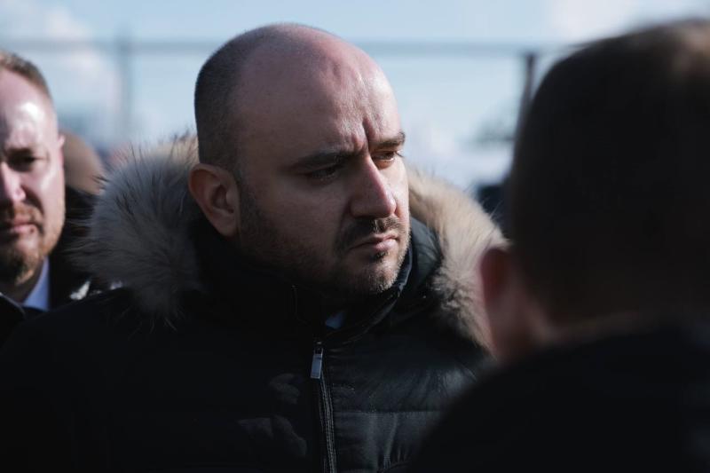 Александр Козлов и Вячеслав Федорищев обсудили завершение строительства очистных сооружений