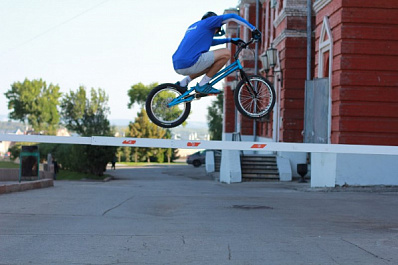 Самарские велотриалисты "напрыгали" на два золота