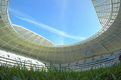 Укладка газона на стадионе Самара Арена завершится сегодня