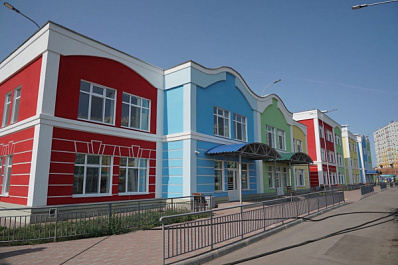 "Самоцветы" готовы: в Волжском районе достроили новый детсад