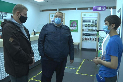 Продавцов проверили на соблюдение масочного режима в Самаре