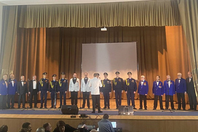 В селе Красноармейское выступили участники музыкального марафона "Песни Победы отцов"