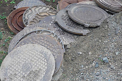 Кража крышек люков может стать уголовным преступлением 