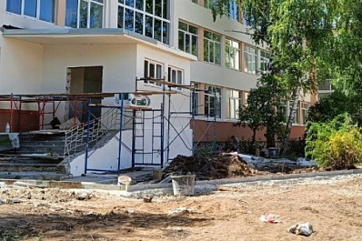 В самарской школе № 28 комплексный ремонт выполнили на 90 %